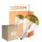 Voordeelpak 6x Osram Classic LED E14 Kogel Filament Helder 4W 380lm - 827 Zeer Warm Wit | Vervangt 34W